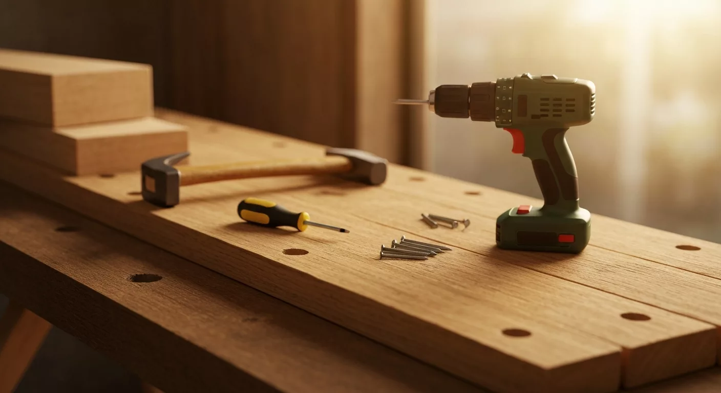 Herramientas de bricolaje para pequenos trabajos en casa