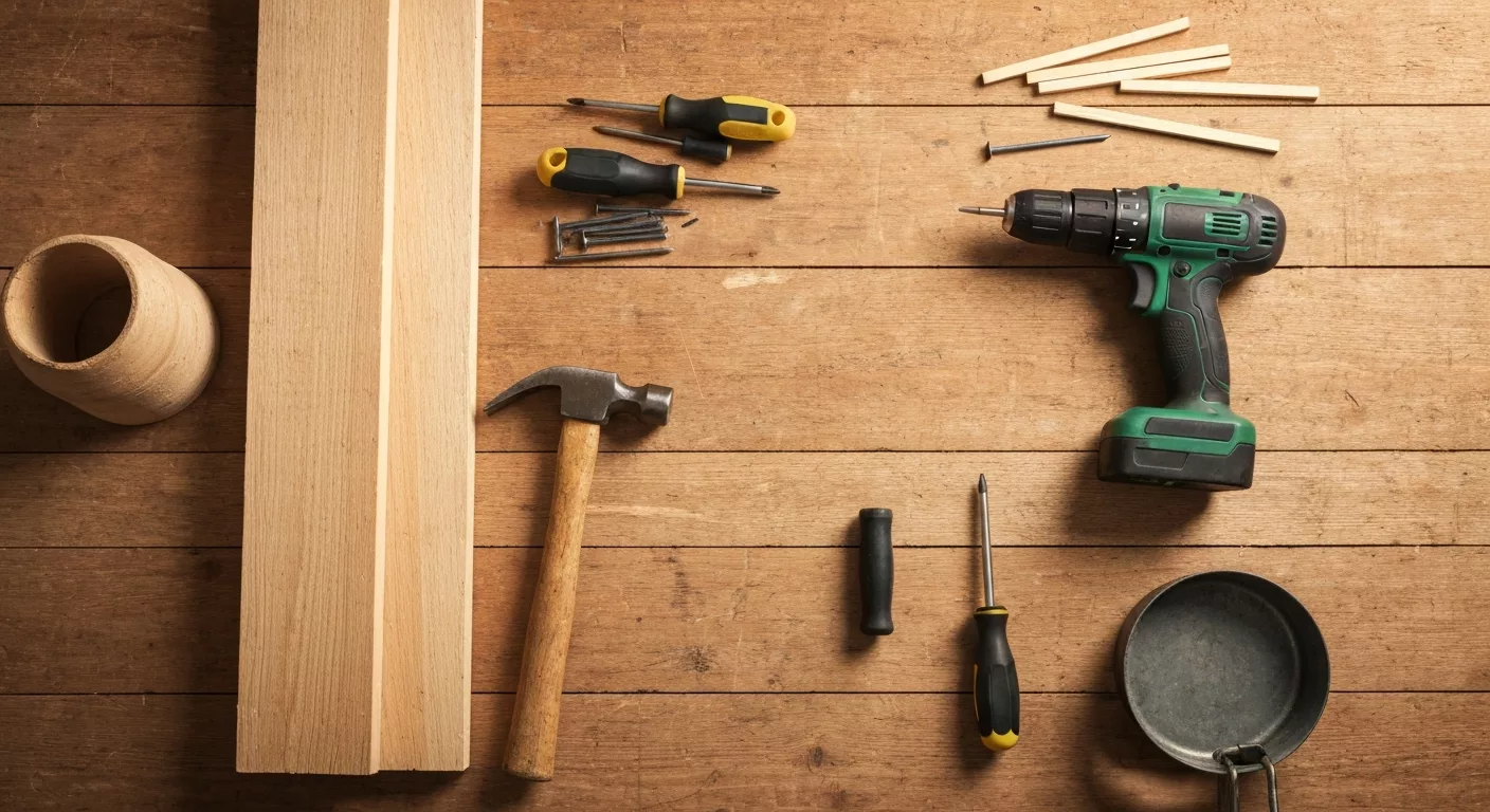Klusgereedschap voor kleine werken thuis