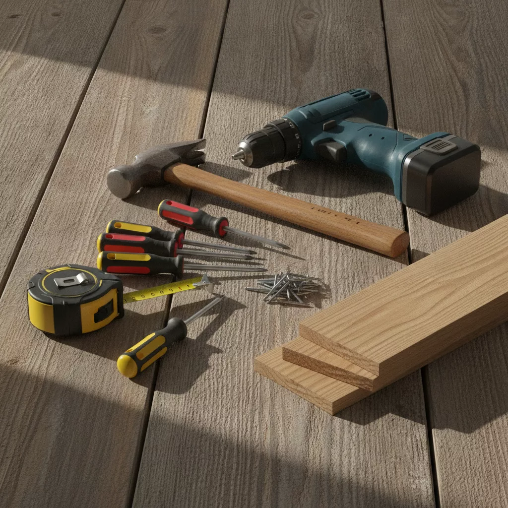 Herramientas de bricolaje para pequenos trabajos en casa